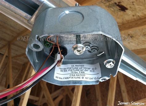 change ceiling electrical box|ceiling fan outlet box installation.